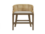 Handcrafted Rattan Counter Stool 25" H B035118576