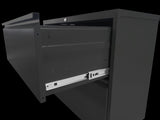 4 Drawer Lateral File Cabinet with Lock Tall Heavy-Duty Metal Filing Cabinet for Home Office, 96426243