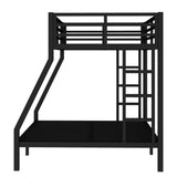 Metal Twin over Full Bunk Bed for Teens and Adults,Space-Saving/Noise Reduced/No Box Spring Needed, W1580P309633