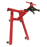 ZUN 2000 lb Engine Stand Folding Motor Hoist Dolly Mover Auto Repair Jack 66889562