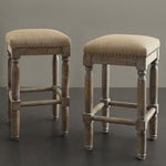 ZUN Counter Stool Set of 2 B03548201