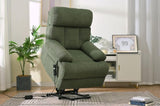 ZUN Oversized Power Lift Recliner Chair for Elderly, Electric Fabric Recliner Chair for Seniors, Home W1028P261277