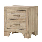 ZUN Natural 2-Drawer Nightstand B062P189250