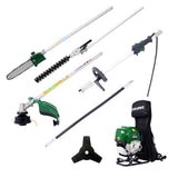 Backpack 4 in 1 Multi-Functional Trimming Tool, 38CC 4-stroke Garden Tool System with Gas Pole Saw, W46561892