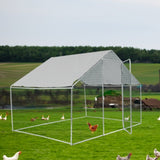 XPT033 Outdoor chicken coop metal big space 10*6*6FT W1711P155356