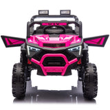 24V 400W Kids Ride On Electric UTV W/Parents Remote Control,Four-Wheel Suspension,LED W1578P284294