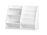 Kids Bookshelf and Toy Storage Organizer, Multifunctional 4 Tier Wooden Kids Book Shelf with 63676275