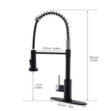 Touchless Kitchen Faucet,Hands Free Automatic Smart Kitchen Faucet W1932P156136