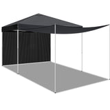 10x10FT pop up Canopy Tent with 2 sidewalls, Outdoor Canopy Tent for Parties 91136908