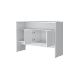 White Console Table with Two Doors B062P252129