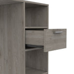 ZUN Arlington Computer Desk with 2-Open Storage Shelves and Drawer with Handle B128P148860