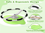 Green children's sensory rotating chair 360 &deg rotation, 220 pound capacity, planetary design, 37855844