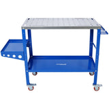 Welding Table 36"x18", 1200lbs Load Capacity Steel Welding Workbench Table on Wheels, Portable Work 31724673