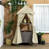 Outdoor Towel Rack/Storage Cabinets/Lockers/rolling wardrobe 04963410