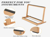 Folding Hardwood Guitar Case Stand for Electric Guitar, Bass, or Acoustic Guitars Hard 95198123