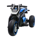 ZUN 12V Three-wheel Ride On Motorcycle, Kids Electric Motorbike with Horns, LED Lights, Gift for Kids W2181P195996