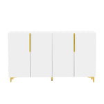 ZUN U_Style A Glossy Finish Light Luxury Storage Cabinet, Adjustable, Suitable for Living Room, Study, WF321488AAK