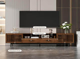 78-Inch TV Stand for TVs up to 85-Inch, Media Console with 2 Drawers, Soft-Closing Hinges and N710P510683P