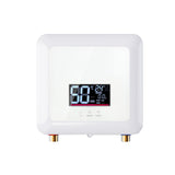 Instant Electric Water Heater 110V Tankless LED Digital Display 5500W White 29864169