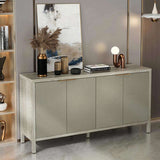 Sideboard Buffet, 59" Storage with Storage,Modern Wood Buffet,Storage W757P203146