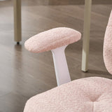 Cross Legged Chair with Flip-up Armrests, Cross Legged Office with Wheels, Comfy Swivel 33583176