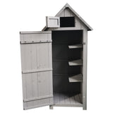 XWT007 Outdoor Storage, Perfect to Store Patio Furniture, for Backyard Garden Patio Lawn , Natural W1711115491