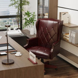 ZUN 330LBS Executive Office Chair, Ergonomic Design High Back Reclining Comfortable Desk Chair W1550125681