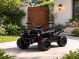 12V Ride on ATV, 4 Wheeler Kids with Dual Motors, Soft Start, Battery Display, Music & Lights, 05359225