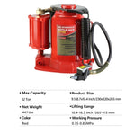 ZUN 32-Ton Hydraulic Bottle Jack Air-Operated Bottle Jack Lift Portable Low Profile Manual Jack Air Jack W1239124013