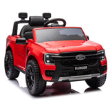 ZUN 12V Kids Ride On Car W/Parents Remote Control,Licensed Ford Ranger,2WD,Rear wheel suspension,Low W1396P147031