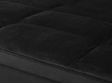3-in-1 Pull Out Couch Bed with Reclining Backrest and Pillows Velvet material. suitable for living W2941P370580
