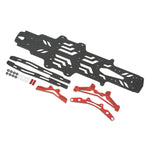 ZUN RC Drift Car Chassis Plate - Carbon Fiber & Aluminum Alloy for MST RMX2.0S RRX2.0S 1/10 Scale 68323730