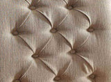 Dining Room Furniture Contemporary Rustic Style Beige Fabric Upholstered Tufted Set of 2 Chairs HS11CM3564SC-ID-AHD