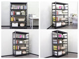 H72 * W35.4 * D15.7 Storage Shelves 5 Tier Heavy Duty Metal Shelving Unit Adjustable Shelving Units 24465108