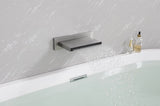SHOWER Waterfall Waterfall Tub Faucet Wall Mount Tub Filler Spout For Bathroom sink Multiple Uses W127257874