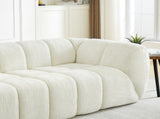 Chenille Pure Foam Sofa, Quilted Cloud Sofa, Deep-Seat Chenille Pure Foam Sofa, Comfortable W834P442225