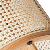 RUBBER SOLID WOOD SIDE TABLE,NATURAL COLOR N770P281695N