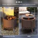 ZUN Outdoor Fire Pit 23660324