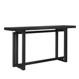 59" Narrow Console Table - MDF Entryway Sofa Table for Hallway, Living Room, Foyer with Space-Saving W3137P294536