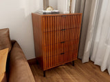 Wooden Chest of Drawers - Spacious Storage Organizer for Bedroom or Living Room, Modern Design with W2139P306380