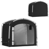 Black Bike Storage Shed Tent for 3-4 Bicycles 60961106