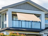 78.7"D x 47.2"W x"H Retractable Awning Khaki 14682599