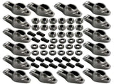 16Pcs Steel Roller Tip Rocker Arms Set Fit for Small Block Chevy 305 350 400 1.6 Ratio 3/8" Stud 79326882