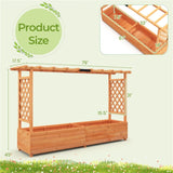 ZUN 79 "L elevated garden bed 51215237