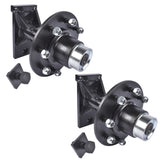 8 x 6.5 Lug Superior Shipping Container Wheels, Bolt-on Spindle Kit Upgraded 71668928