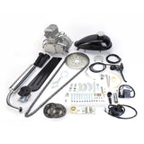 ZUN 80cc 2-Stroke High Power Engine Bike Motor Kit Silver White 04530415