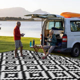 6 x 9 FT camping rug for RV mats outside, indoors, outdoor porches, decks, backyards, camping, 42412631