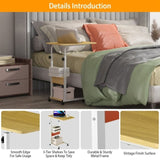 C Side Table Laptop Table Small Slim Snack Side Table for Couch Bed Sofa for Small Spaces Living 26229631