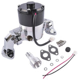 ZUN Chrome High Performance Aluminum Electric Water Pump for BBC Big Block Chevy 396 427 454 V8 Engines 30052965