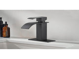 Waterfall Spout Single Handle Bathroom Sink Faucet 96601833